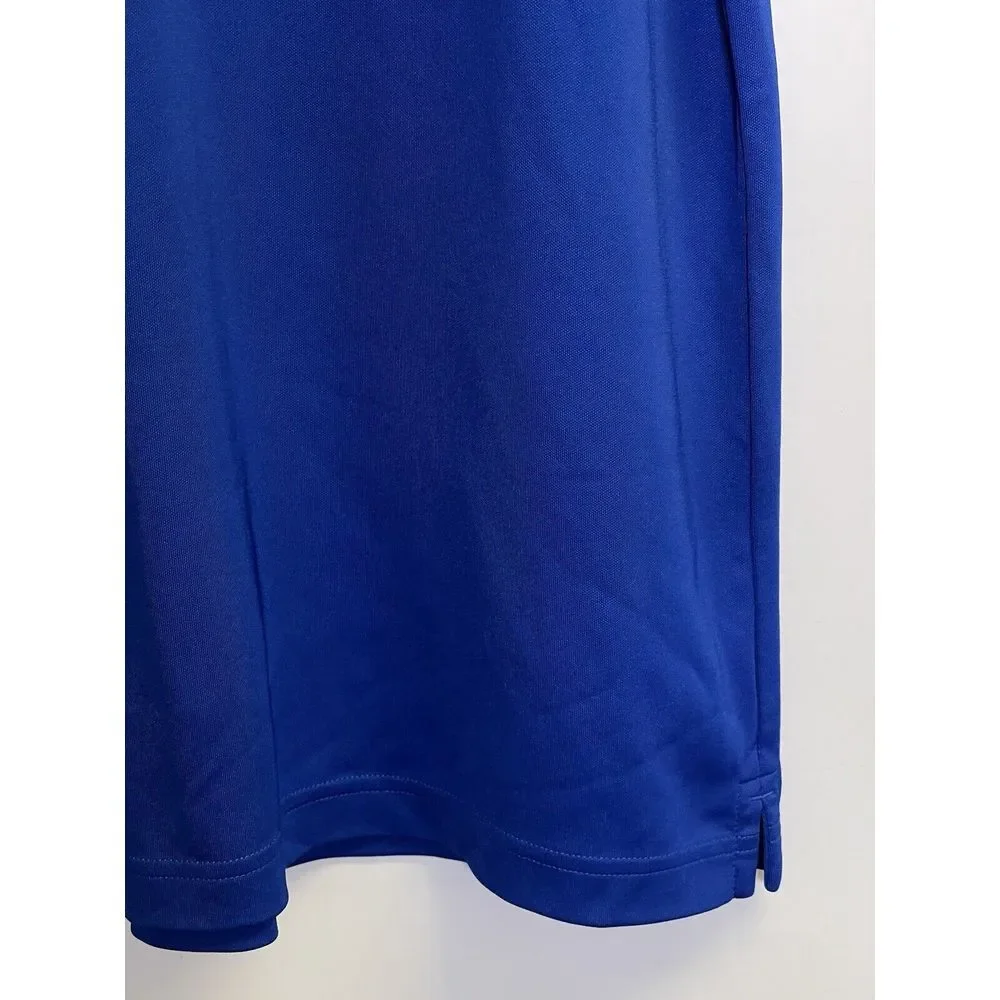 Under Armour Heat Gear Loose Golf Polo Shirt Mens Size M Blue‎ UA Logo Golf Logo